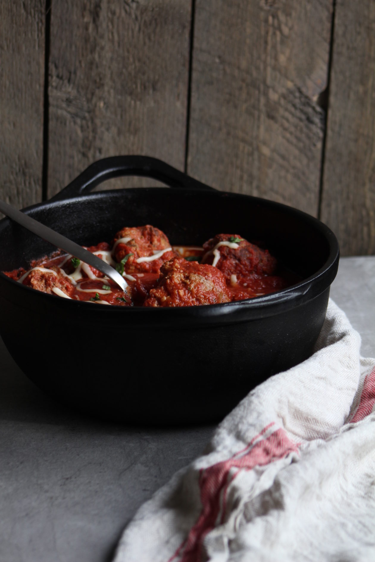 Dutch Oven Meatballs The Frayed Apron