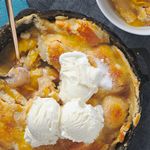 peach cobbler