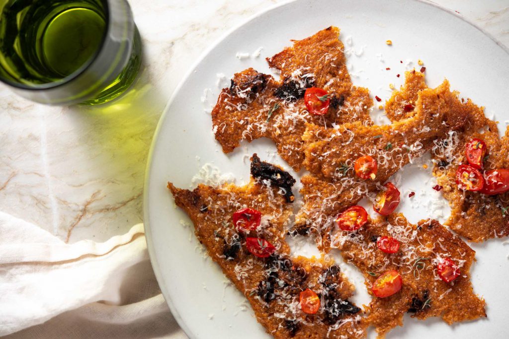Crispy Sundried Tomato Polenta The Frayed Apron