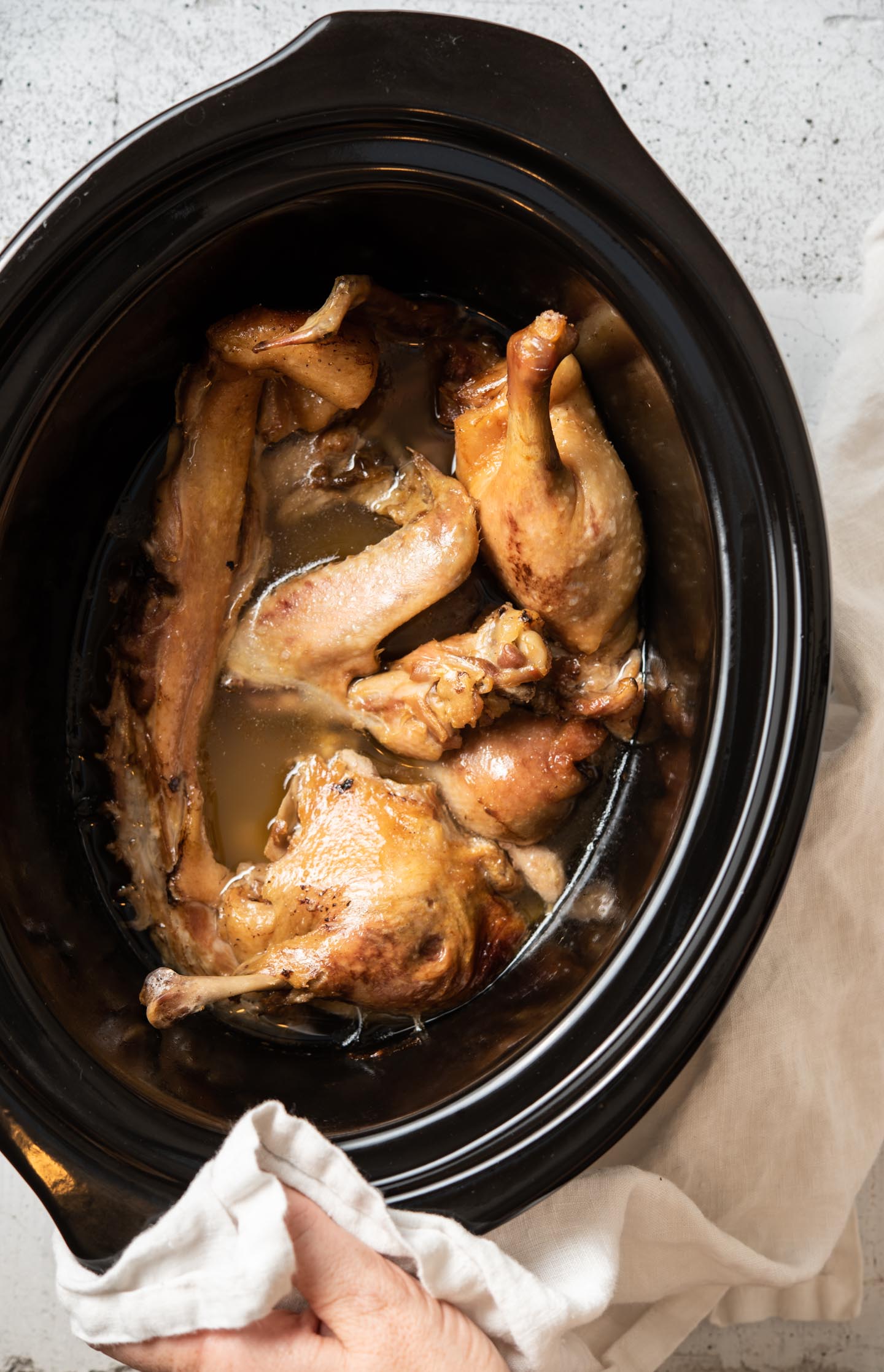 crock pot duck confit