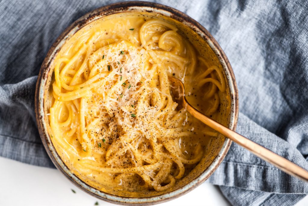 roasted butternut squash pasta