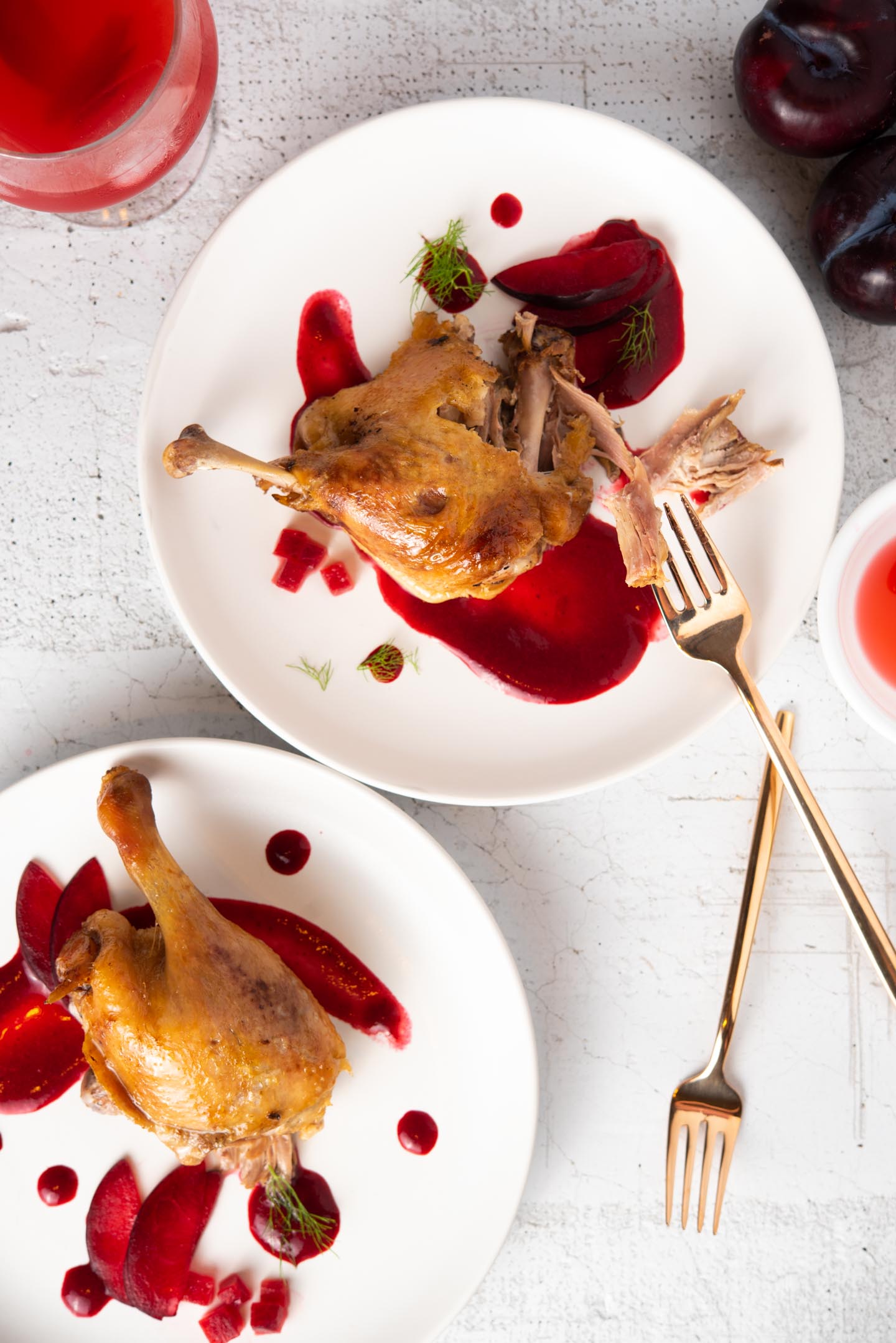4 Ingredient Crockpot Duck Confit with Plum Sauce The Frayed Apron