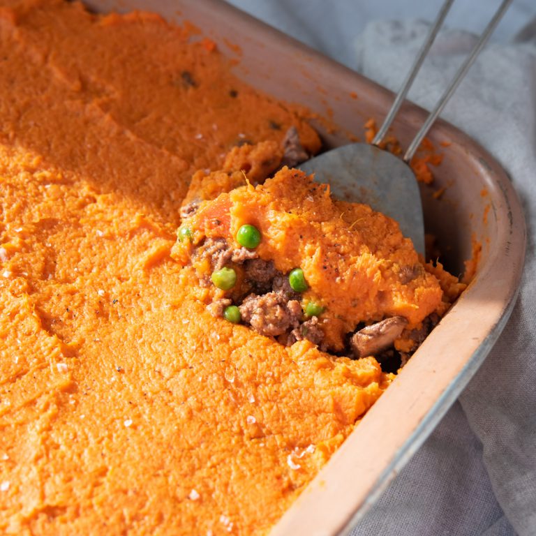 Sweet Potato Shepherd's Pie (Paleo, Dairy Free) The Frayed Apron
