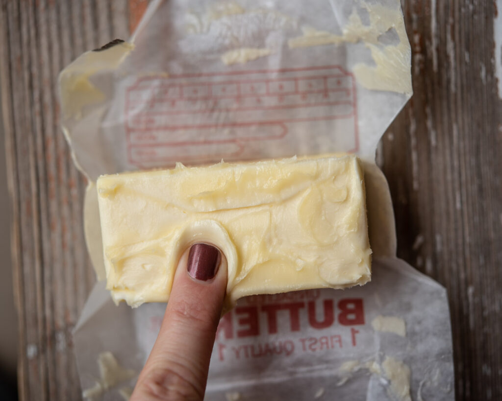 room temperature butter