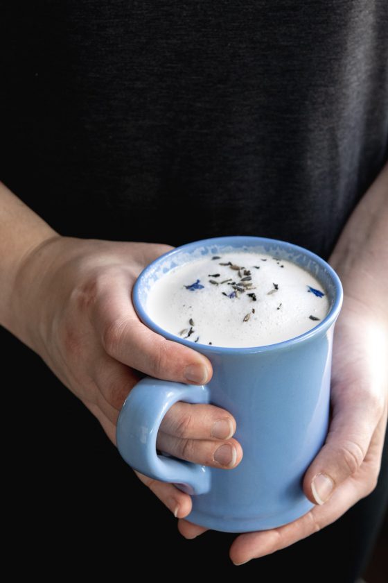 Earl Grey Tea Latte in a mug