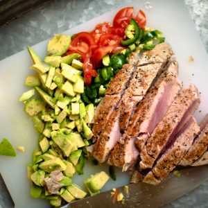 seared ahi tuna steak