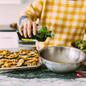 Delicata squash salad