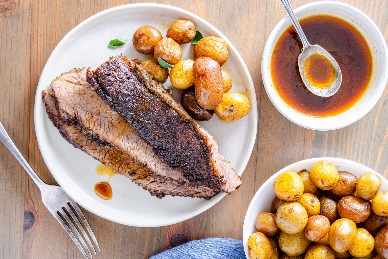 Spice Rubbed Oven Baked Brisket | The Frayed Apron