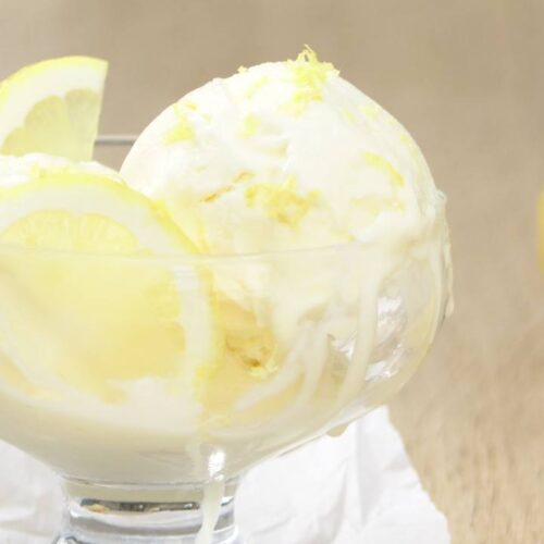 Lemon Olive Oil Ice Cream The Frayed Apron